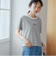 【新色登場】coen(コーエン)ロゴ刺繍コンパクトTシャツ