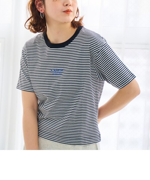 【新色登場】coen（コーエン）ロゴ刺繍コンパクトTシャツ