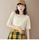 シアーベロアハーフスリーブTシャツ