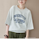 【UCLA 別注】 カレッジプリント裏毛ハーフスリーブプルオーバー