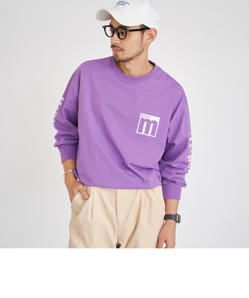 Manhattan Records（マンハッタンレコード）別注ロングスリーブT