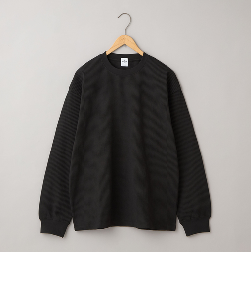 コンフォートワッフルロングスリーブTシャツ