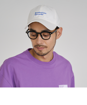 ManhattanRecords(マンハッタンレコード)別注ロゴ刺繍CAP