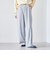 フェレットライクベロアイージーワイドパンツ