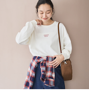 COEN（コーエン）ロゴ刺繍UNI ロンT