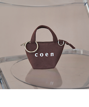 coen（コーエン）ロゴトートバッグチャーム XS