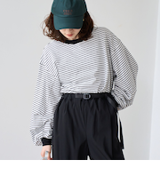 【再入荷・新色登場】USAコットンボリュームスリーブロンTEE