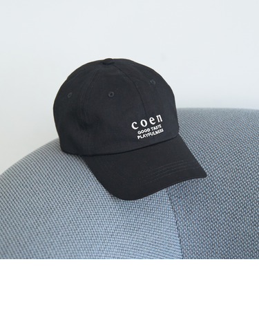 COEN(コーエン)ロゴ刺繍キャップ