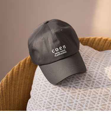 【新色登場】coen（コーエン）ロゴ刺繍キャップ