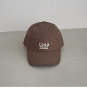 【再入荷/新色登場】coen（コーエン）ロゴ刺繍キャップ