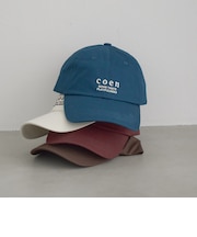 【再入荷/新色登場】coen(コーエン)ロゴ刺繍キャップ