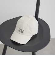 【再入荷/新色登場】coen（コーエン）ロゴ刺繍キャップ