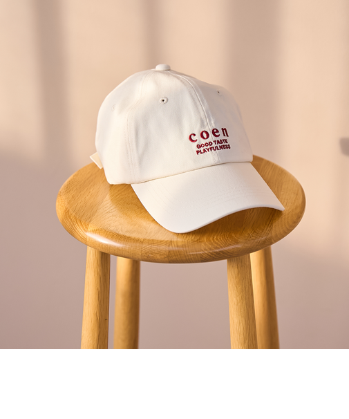 【新色登場】coen（コーエン）ロゴ刺繍キャップ