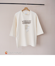 【TOM and JERRY （トムとジェリー）/ 別注】 プリントフットボールTシャツ