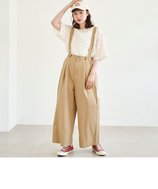 【SMITH’S（スミス）別注】サスペンダー付きパンツ