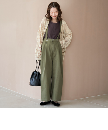 【SMITH’S（スミス）別注】サスペンダー付きパンツ