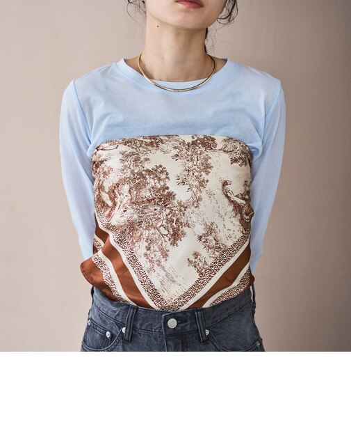 アソートプリント大判スカーフ