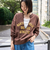 【WEB限定・DISCUS（ディスカス） 】スキッパーUネック裏毛スウェット