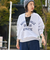 【WEB限定・DISCUS（ディスカス） 】スキッパーUネック裏毛スウェット