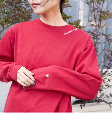 【再入荷・新色追加】ハートモチーフアソートロンT（WEB限定カラーあり）