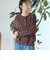 【再入荷/新色登場】ハートモチーフ裏毛カーディガン