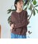 【再入荷/新色登場】ハートモチーフ裏毛カーディガン