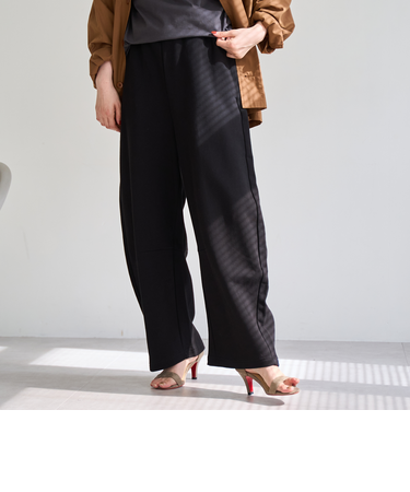 裏毛イージーカーブパンツ