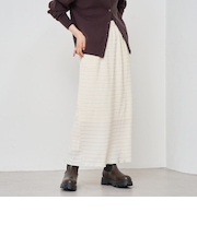 シマシマジャガードナロースカート