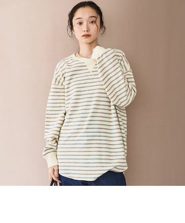 カワリ天竺ロングスリーブTシャツ