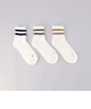 Healthknit （ヘルスニット）２ラインソックス【３足セット】