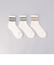 Healthknit （ヘルスニット）２ラインソックス【３足セット】
