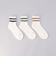 Healthknit （ヘルスニット）２ラインソックス【３足セット】