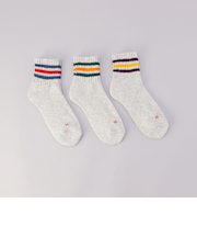 HealthKnit（ヘルスニット）ラインソックス【３足セット】