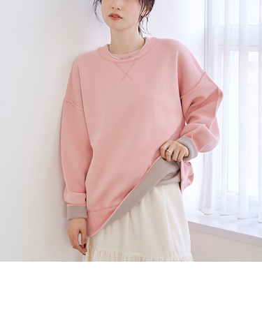 【新色登場】スウェットライク2wayニット