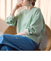 【新色登場】スウェットライク2wayニット