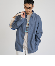 USA COTTONソフトフランネルシャツ（無地）