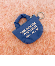 【再入荷・新色登場】ロゴ刺繍ミニポーチキーホルダー