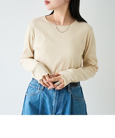 【定番 / 新色追加】メロークルーネックロンT