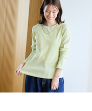 【定番】メロークルーネックロンT