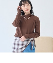 【定番/再入荷/新色登場】メロータートルネックロンT