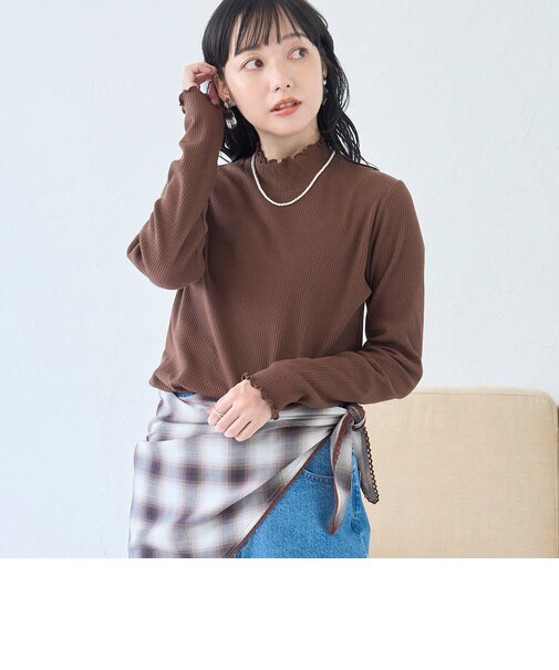 【定番/再入荷/新色登場】メロータートルネックロンT