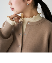 【定番 / 新色追加】メロータートルネックロンT