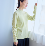 【定番】メロータートルネックロンT