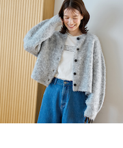 ブークレ2wayニット