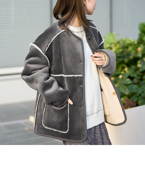 バーバリー　リバーシブル　コーデュロイ　ブルゾン　ジップ　ノバチェック L バーバリー リバーシブル コーデュロイ ブルゾン ジップ ノバチェック L