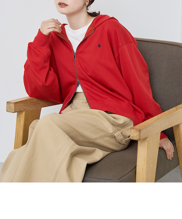 【POLO BCS（ポロ・ビーシーエス）別注】 裏毛ジップパーカー