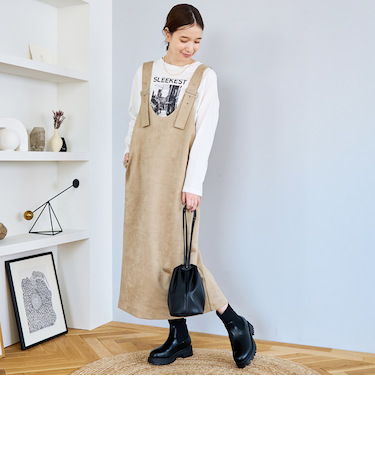 スエードライクジャンスカ