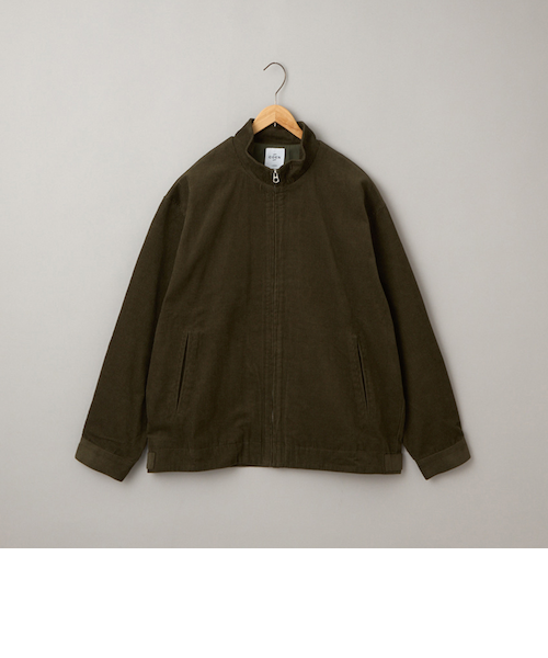 オーバーダイ コットンナイロン パディング ドリズラージャケット