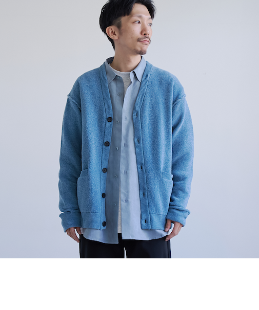 ソフトタッチモールニットカーディガン