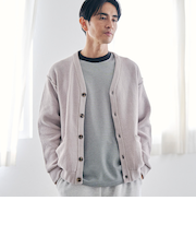ソフトタッチモールニットカーディガン